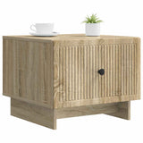 Vidaxl salontafel sonoma eiken 49 x 50 x 40 cm bewerkt hout