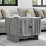 Vidaxl salontafel grijs sonoma 49 x 50 x 40 cm bewerkt hout
