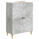 Vidaxl dressoir betongrijs 66 x 34,5 x 90 cm bewerkt hout