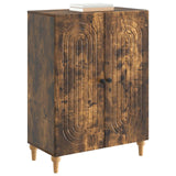 Vidaxl dressoir gerookt eiken 66 x 34,5 x 90 cm bewerkt hout