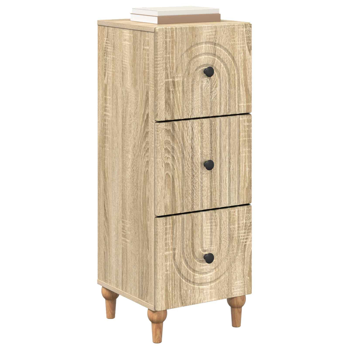 Vidaxl ladenkast 33 x 34,5 x 90 cm bewerkt hout sonoma eiken