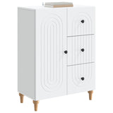 Vidaxl dressoir wit 66 x 34,5 x 90 cm bewerkt hout