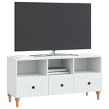 Vidaxl tv-kast wit 102 x 34,5 x 50 cm geconstrueerd hout