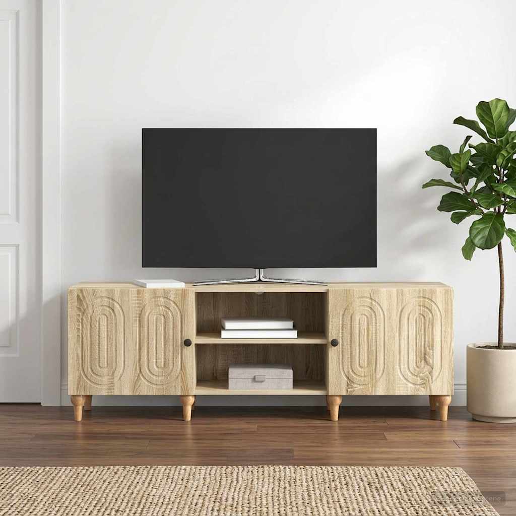 Vidaxl tv-kast 150 x 31 x 50 cm sonoma eiken bewerkt hout