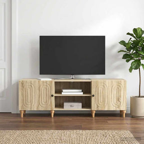 Vidaxl tv-kast 150 x 31 x 50 cm sonoma eiken bewerkt hout