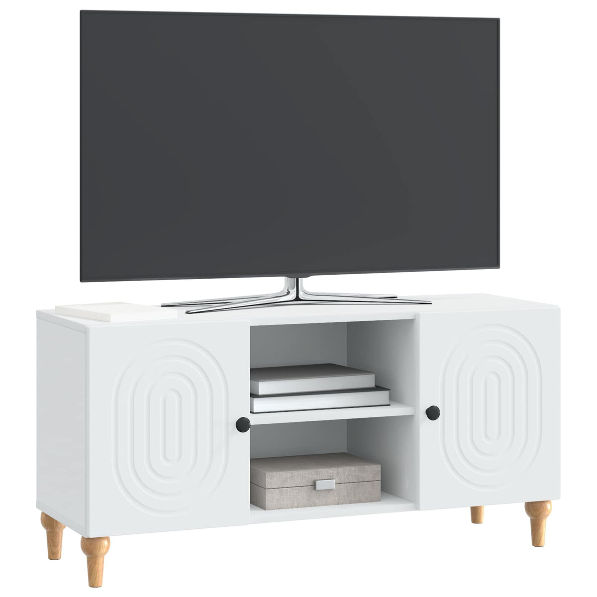 Vidaxl tv-kast wit 102 x 34,5 x 50 cm bewerkt hout