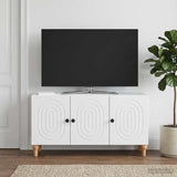 Vidaxl tv-kast wit 99 x 34,5 x 50 cm bewerkt hout