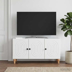Vidaxl tv-kast wit 99 x 34,5 x 50 cm bewerkt hout