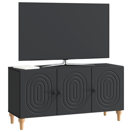 Vidaxl tv-kast 99 x 34,5 x 50 cm zwart bewerkt hout
