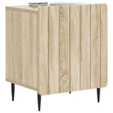 Vidaxl nachtkastje sonoma eiken 43 x 34,5 x 52 cm bewerkt hout