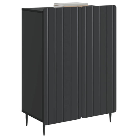 Vidaxl dressoir zwart 66 x 34,5 x 92 cm bewerkt hout