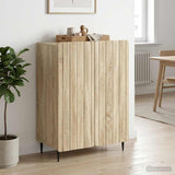 Vidaxl dressoir sonoma eiken 66 x 34,5 x 92 cm bewerkt hout