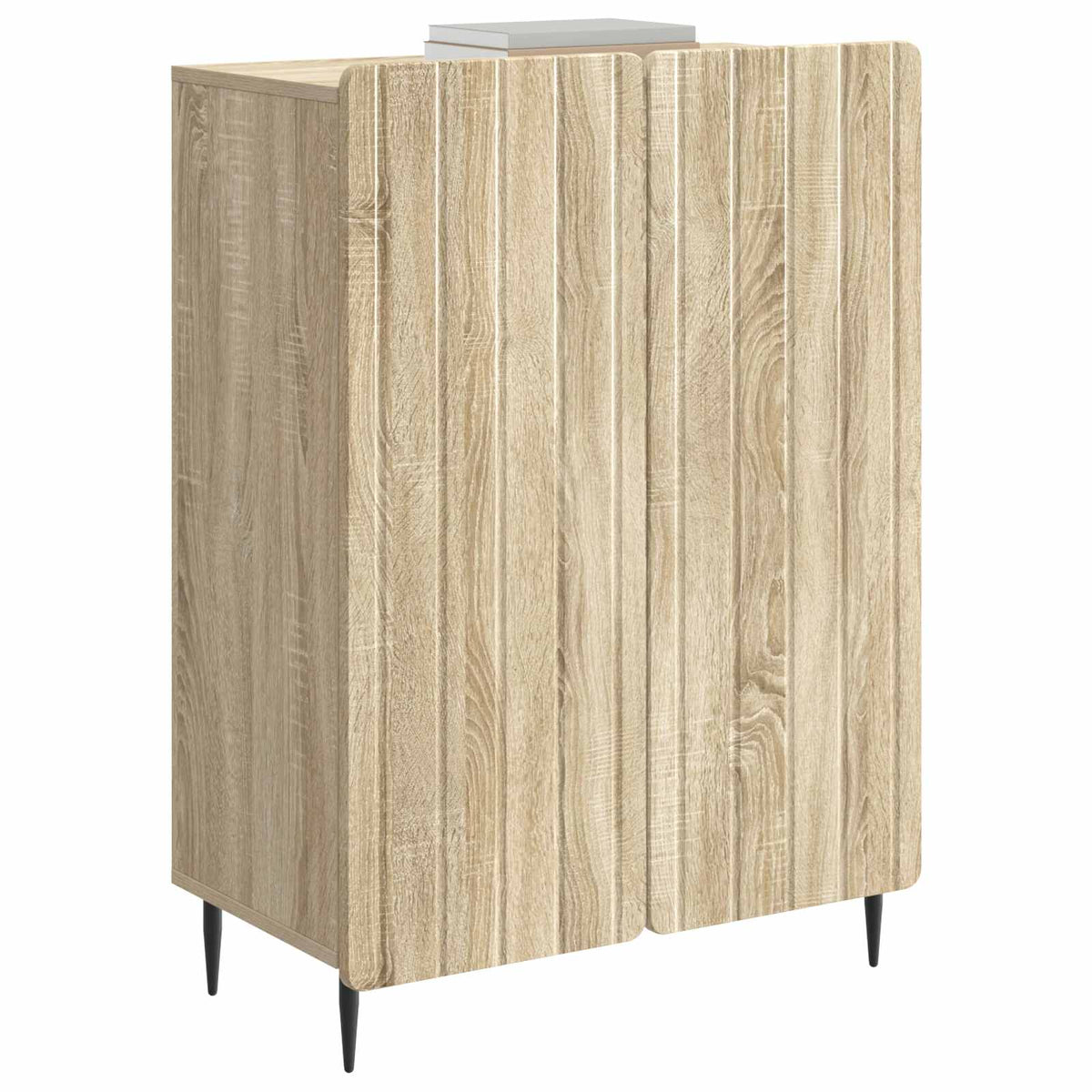 Vidaxl dressoir sonoma eiken 66 x 34,5 x 92 cm bewerkt hout
