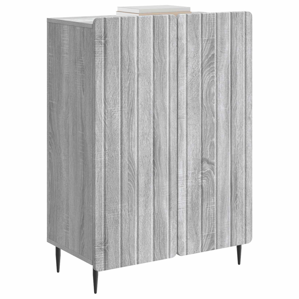 Vidaxl dressoir grijs sonoma 66 x 34,5 x 92 cm bewerkt hout