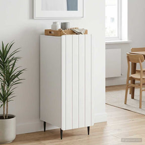 Vidaxl dressoir wit 34,5 x 33 x 92 cm bewerkt hout