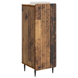 Vidaxl dressoir oud hout 34,5 x 33 x 92 cm bewerkt hout