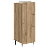 Vidaxl dressoir artisanaal eiken 34,5 x 33 x 92 cm bewerkt hout