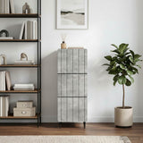 Vidaxl ladenkast 33 x 34,5 x 92 cm bewerkt hout betongrijs