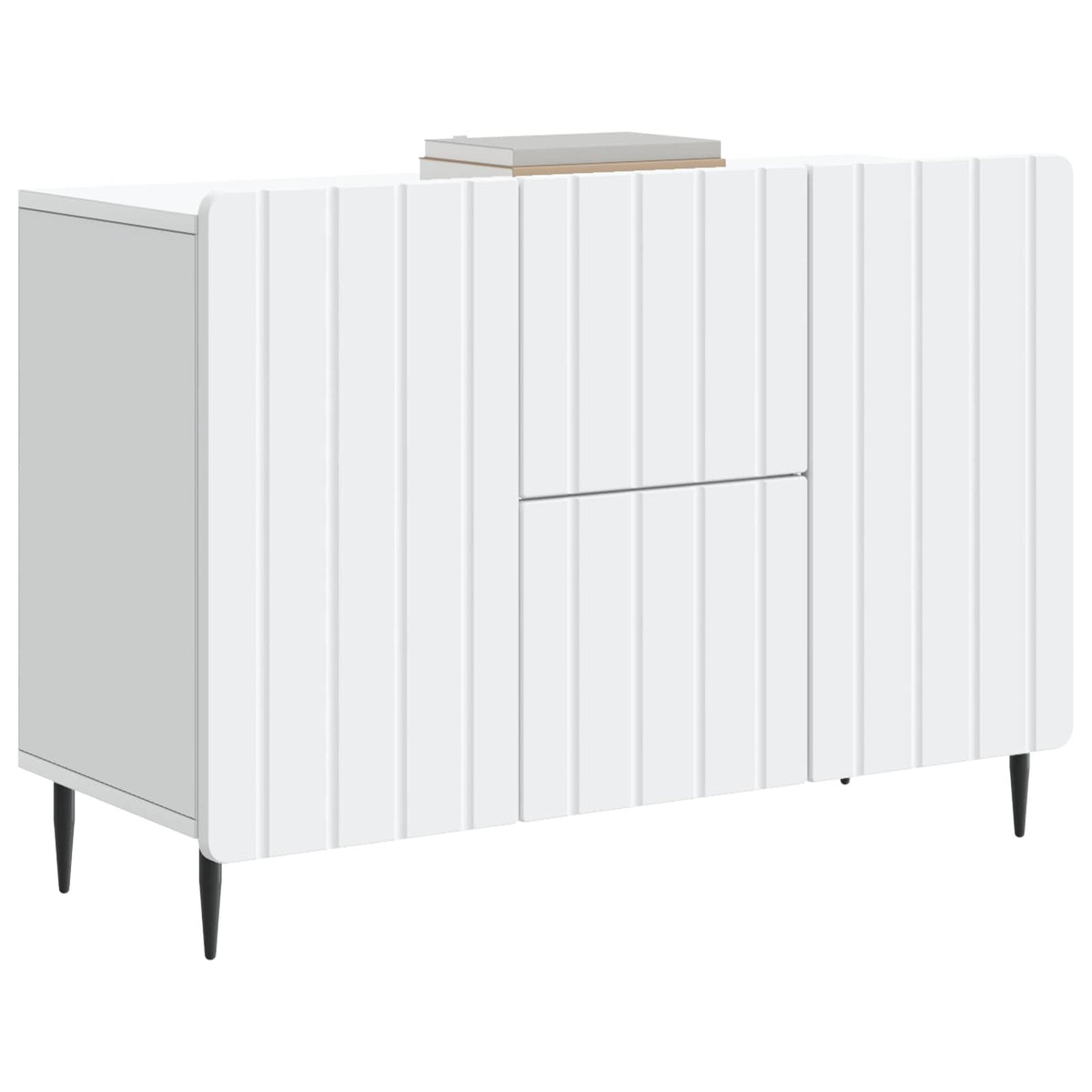 Vidaxl dressoir wit 89 x 34,5 x 62 cm bewerkt hout