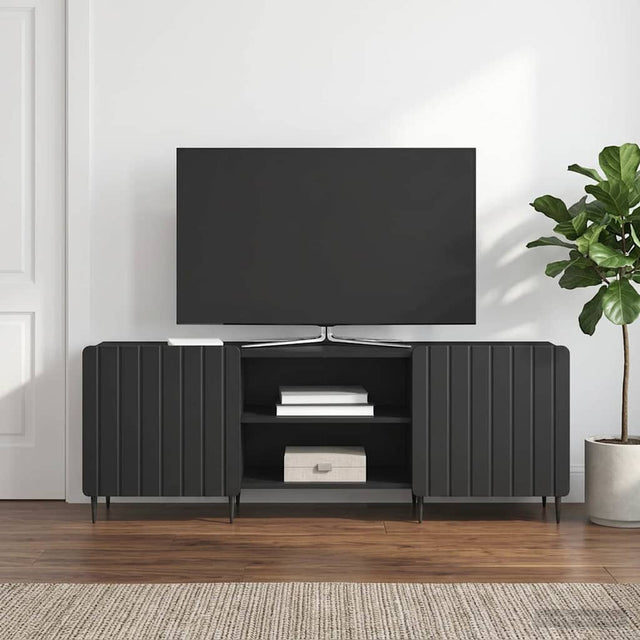 Vidaxl tv-kast zwart 150 x 31 x 52 cm bewerkt hout