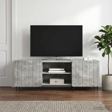 Vidaxl tv-kast betongrijs 150 x 31 x 52 cm bewerkt hout
