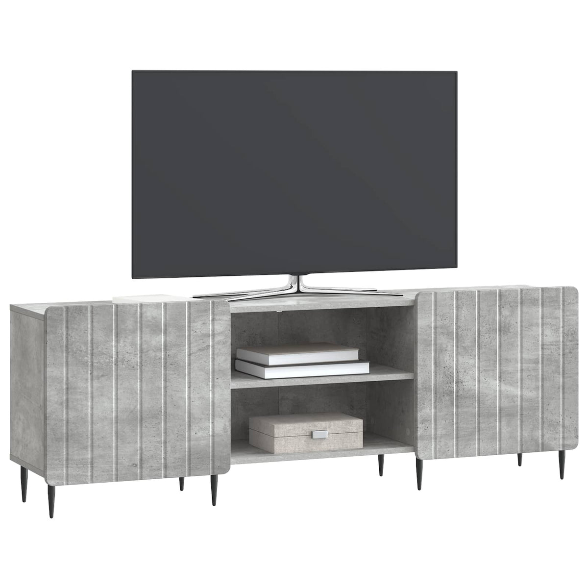 Vidaxl tv-kast betongrijs 150 x 31 x 52 cm bewerkt hout