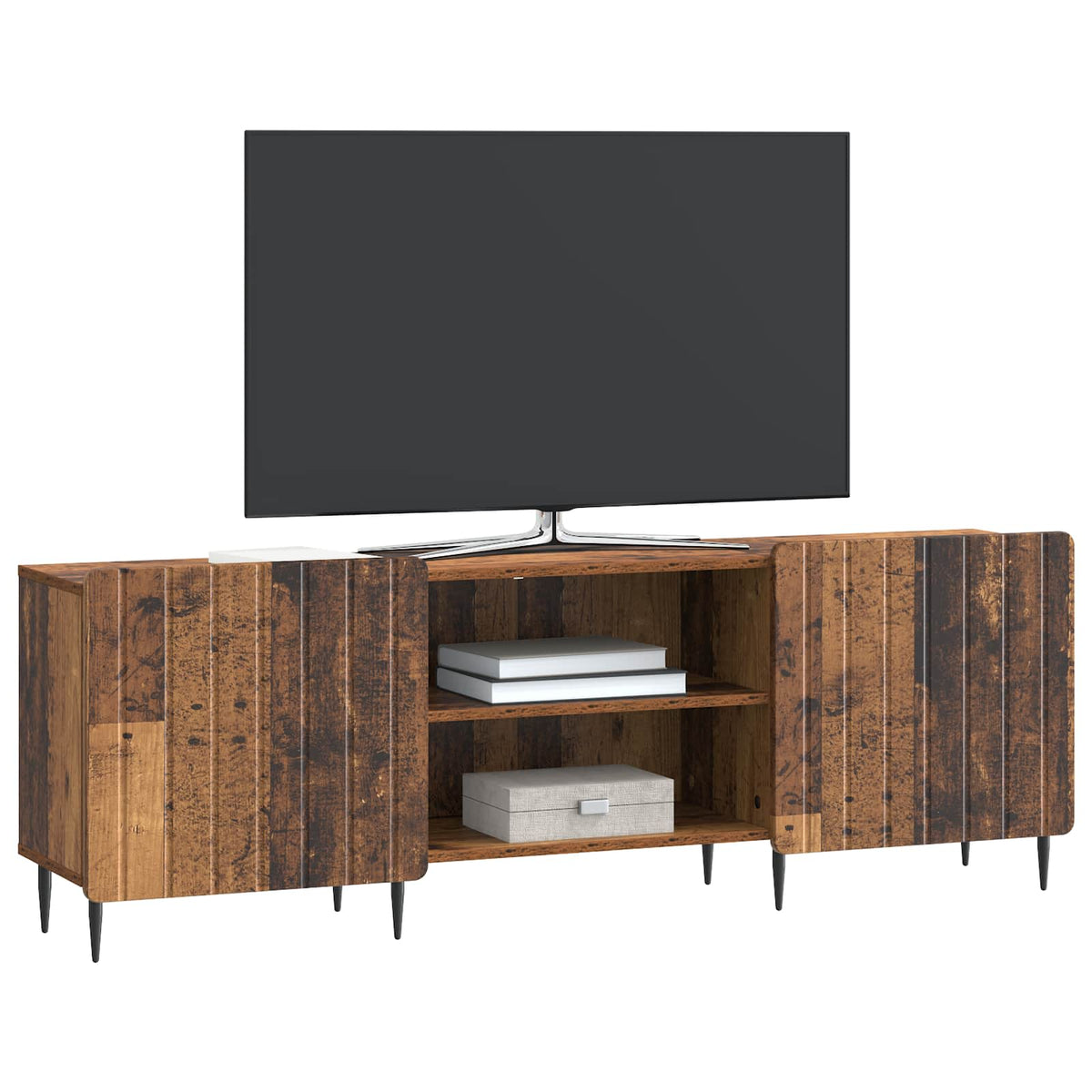 Vidaxl tv-kast oud hout 150 x 31 x 52 cm bewerkt hout