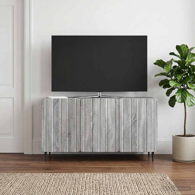 Vidaxl tv-kast 99 x 34,5 x 52 cm grijs sonoma bewerkt hout