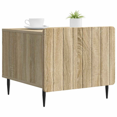Vidaxl salontafel met lade sonoma eiken 49 x 50 x 42 cm bewerkt hout