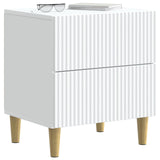 Vidaxl nachtkastje 2 st wit 43 x 34,5 x 48 cm bewerkt hout
