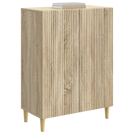 Vidaxl dressoir sonoma eiken 66 x 34,5 x 90 cm bewerkt hout