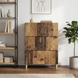 Vidaxl ladenkast 66 x 34,5 x 90 cm bewerkt hout oud hout