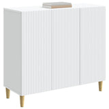 Vidaxl dressoir wit 89 x 34,5 x 80 cm bewerkt hout