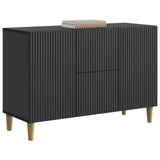 Vidaxl dressoir zwart 89 x 34,5 x 60 cm bewerkt hout