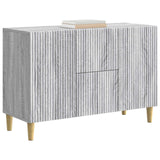 Vidaxl dressoir grijs sonoma 89 x 34,5 x 60 cm bewerkt hout