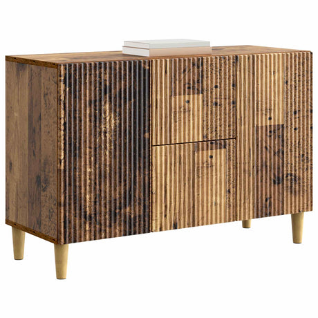Vidaxl dressoir oud hout 89 x 34,5 x 60 cm bewerkt hout