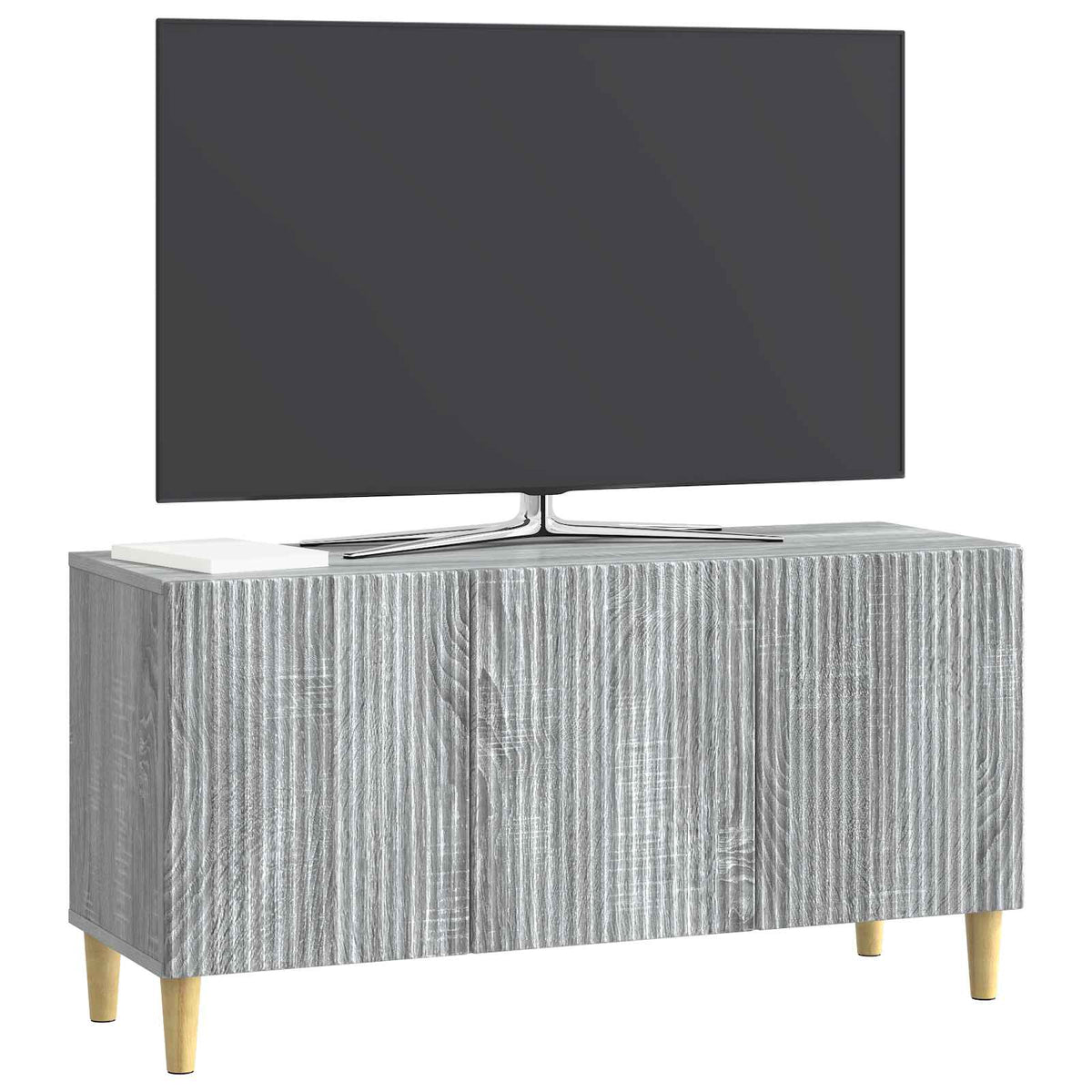 Vidaxl tv-kast 99 x 34,5 x 50 cm grijs sonoma bewerkt hout