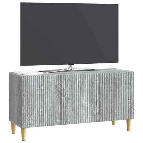 Vidaxl tv-kast 99 x 34,5 x 50 cm grijs sonoma bewerkt hout