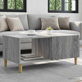 Vidaxl salontafel grijs sonoma 90 x 50 x 40 cm bewerkt hout
