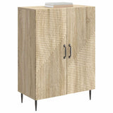 Vidaxl dressoir sonoma eiken 66 x 34,5 x 89,5 cm bewerkt hout