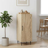 Vidaxl dressoir sonoma eiken 33 x 34,5 x 89,5 cm bewerkt hout