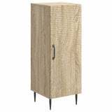 Vidaxl dressoir sonoma eiken 33 x 34,5 x 89,5 cm bewerkt hout