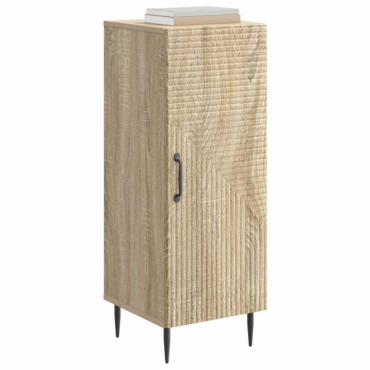 Vidaxl dressoir sonoma eiken 33 x 34,5 x 89,5 cm bewerkt hout