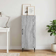 Vidaxl dressoir grijs sonoma 33 x 34,5 x 89,5 cm bewerkt hout