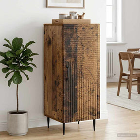 Vidaxl dressoir oud hout 33 x 34,5 x 89,5 cm bewerkt hout
