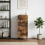 Vidaxl ladenkast gerookt eiken 33 x 34,5 x 89,5 cm bewerkt hout