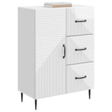 Vidaxl dressoir hoogglans wit 66 x 34,5 x 89,5 cm bewerkt hout