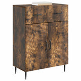 Vidaxl dressoir gerookt eiken 66 x 34,5 x 89,5 cm bewerkt hout
