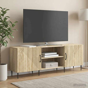 Vidaxl tv-kast 150 x 31 x 50 cm sonoma eiken bewerkt hout