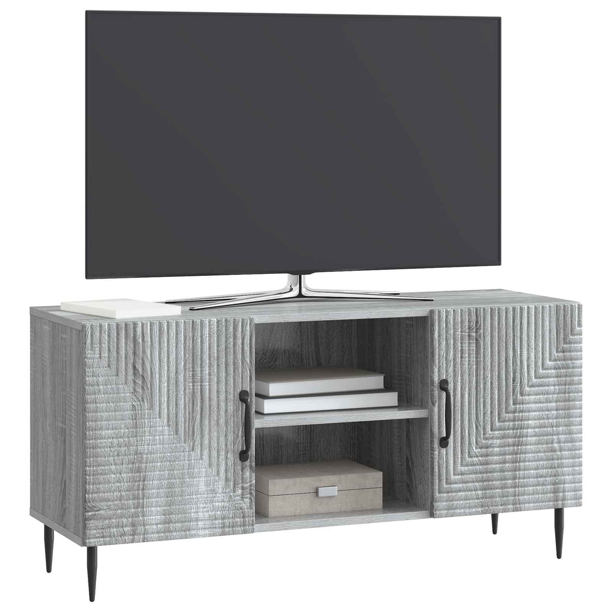 Vidaxl tv-kast grijs sonoma 102 x 34,5 x 50 cm bewerkt hout